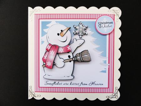 Chilly with Snowflake Topper Mini Kit by Valerie Spowart