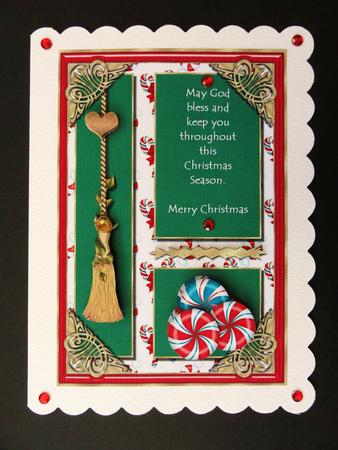 God's Christmas Blessings Topper by Valerie Spowart