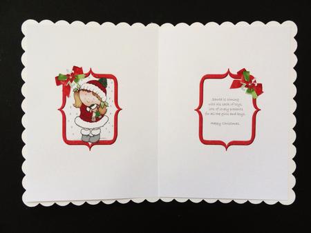 Christmas Hugs Insert by Valerie Spowart