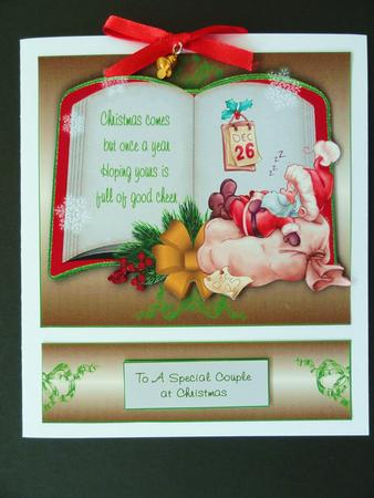 Santas Worn Out Easel Book by Valerie Spowart