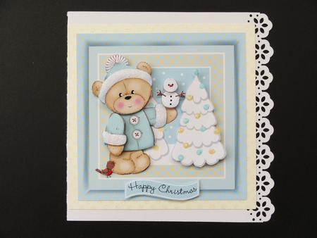 Barclay with Snowman Topper Mini Kit by Valerie Spowart