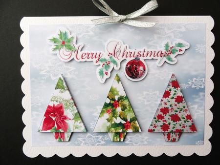Three Christmas Trees by Valerie Spowart