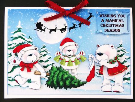A Beary Merry Christmas by Valerie Spowart