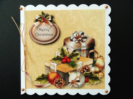 Golden Christmas Gifts by Valerie Spowart