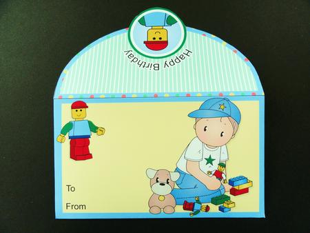Andy with Bricks Money Wallet by Valerie Spowart
