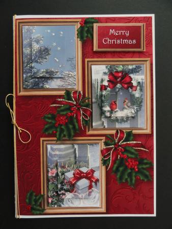 The Christmas Balcony Frame Trio by Valerie Spowart