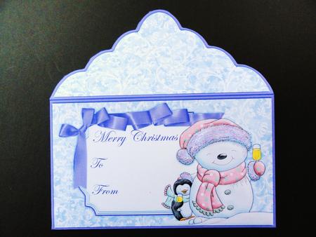 Christmas Cheer Christmas Money Wallet Envelope by Valerie Spowart