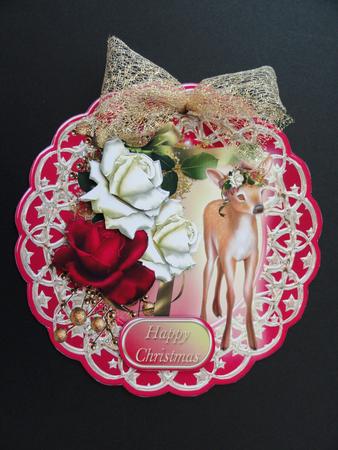 Baby Deer Medallion Card Mini Kit by Valerie Spowart