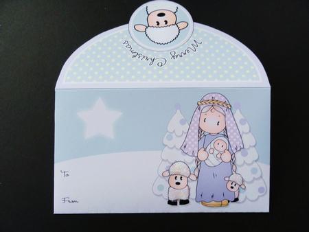 Nativity Chloe Christmas Money Wallet by Valerie Spowart