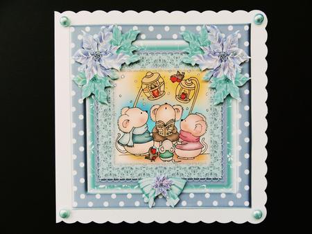 Christmouse Choir Quick Topper by Valerie Spowart