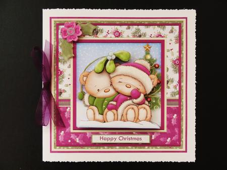 Mistletoe Kiss Christmas Mini Kit & Decoupage by Valerie Spowart