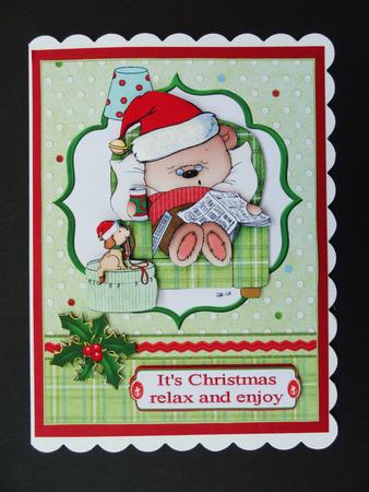 Relax and Enjoy It's Christmas by Valerie Spowart