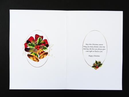 Merry Christmas Mum and Mom Insert by Valerie Spowart