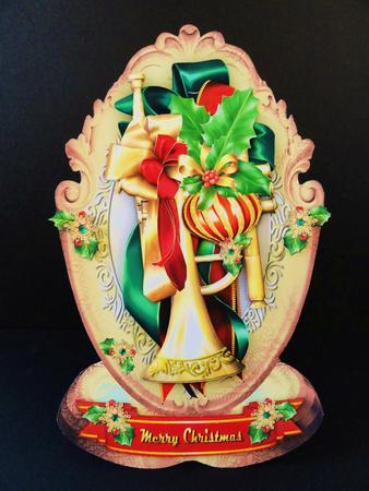 Christmas Trumpet Decoration by Valerie Spowart