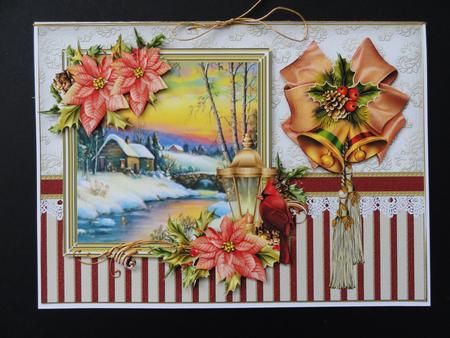 Snowy River Scene Quick Card by Valerie Spowart