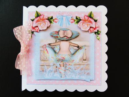 Splashing in Puddles Card Front Kit by Valerie Spowart
