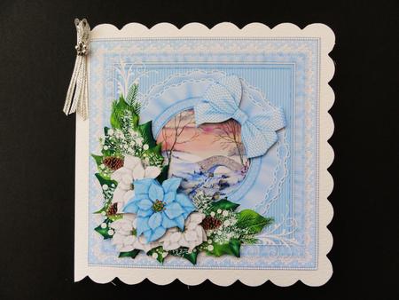 8x8 Snowy Waterfall Mini Kit by Valerie Spowart