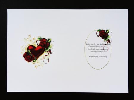 Drama Roses with Fancy Heart Shaped Pyramid Insert by Valerie Spowart