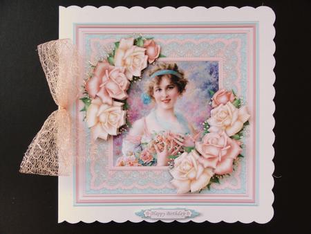 Collecting the Roses 8x8 Mini Kit & Decoupage by Valerie Spowart