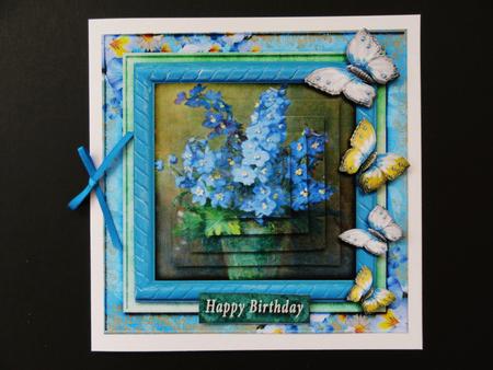 Instead of Real Flowers Cardtopper with Inlet 133 by Valerie Spowart