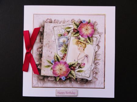 Flowers and Memories Card and Decoupage by Valerie Spowart