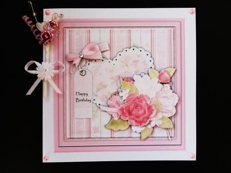 Heart & Roses by Valerie Spowart