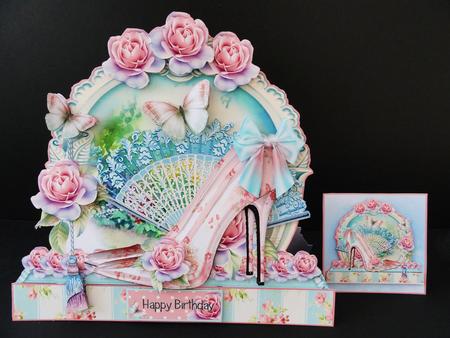 Step Back in Time Shaped Card Kit by Valerie Spowart