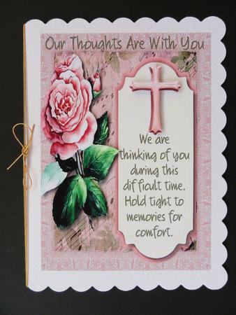 Sympathy , Thoughts Are with You by Valerie Spowart