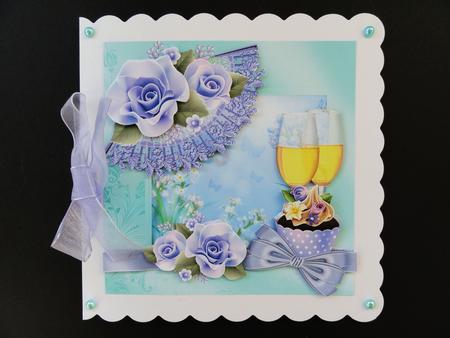 Iced Cupcake Birthday Mini Kit by Valerie Spowart