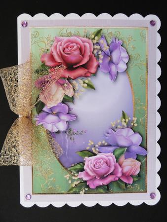 Beautiful Belle Roses by Valerie Spowart
