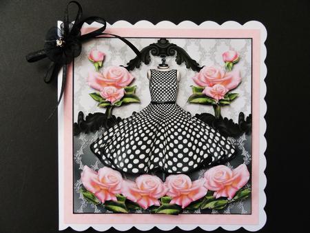 Black & White Dress Mini Kit by Valerie Spowart