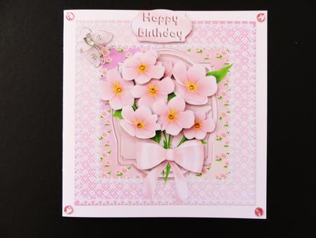 Flowers and Lace - Pink Anemones by Valerie Spowart