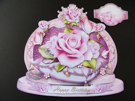 Sweet Girlish Roses by Valerie Spowart