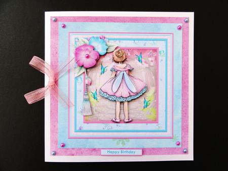 Butterfly Fairy 8x8 Mini Kit & Decoupage by Valerie Spowart