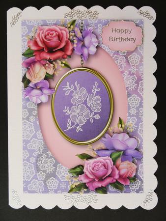 Lace Flower Pendant & Belle Roses by Valerie Spowart