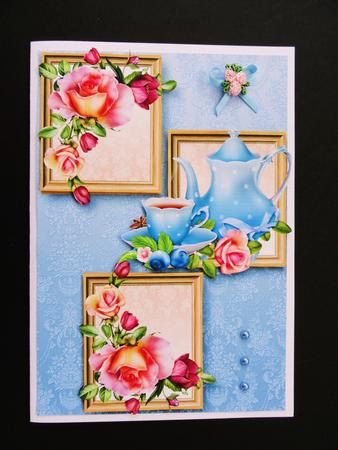 Time for Tea Frame Trio by Valerie Spowart