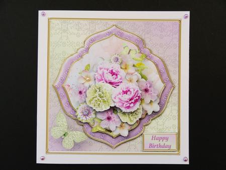 Pinks and Greens Stacked Layers Mini Kit by Valerie Spowart