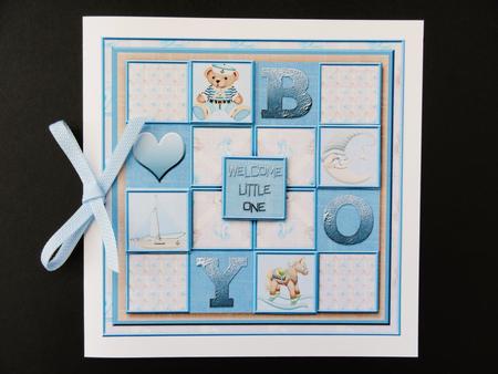 Cardtopper It' S a Boy 327 by Valerie Spowart