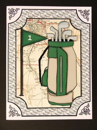 Dad Loves Golf by Valerie Spowart