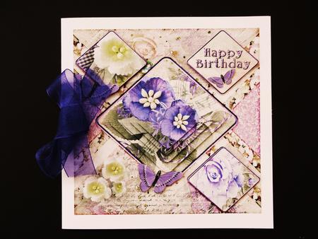 Cardtopper a Flower for You 367 by Valerie Spowart
