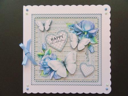 White Butterflies Mini Kit by Valerie Spowart