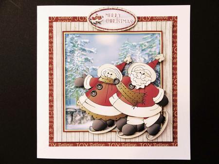 Mr & Mrs Claus by Valerie Spowart
