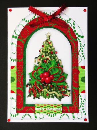 Arch Card Christmas Tree by Valerie Spowart