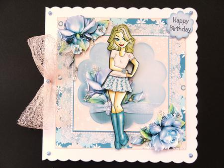The Teenage Years Card Front Kit by Valerie Spowart