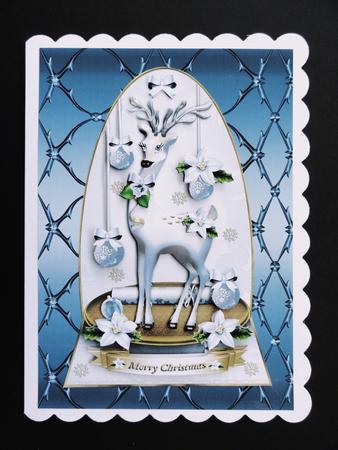 Winter Christmas Deer by Valerie Spowart