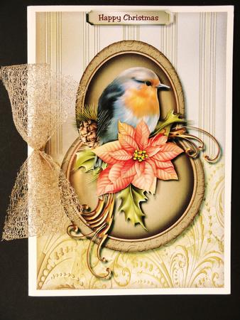 Christmas Birdsong Classic Card by Valerie Spowart