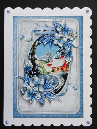 Winterview Ice Bleu 5 by Valerie Spowart