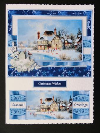 Christmas Winter Scene 3 by Valerie Spowart