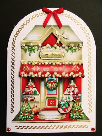 Festive Christmas Shop by Valerie Spowart