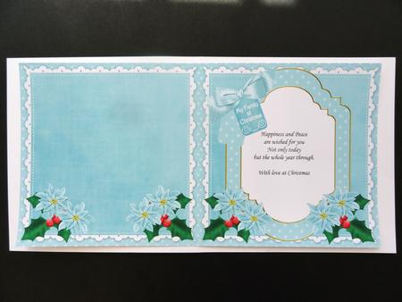 Dteal Church My Family to Fit 6in Folded Insert by Valerie Spowart